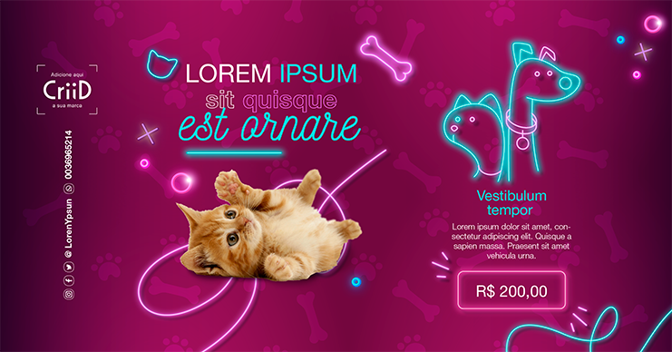 galeria para posts fa li pet